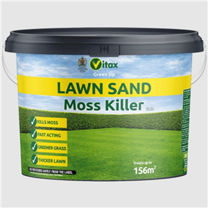 Vitax Lawn Sand Moss Killer 156sq.m Tub